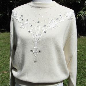 First Issue Embellished Women's Sweater